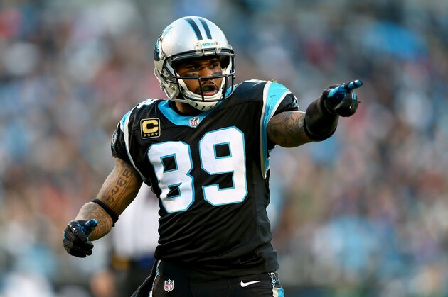 CHARLOTTE, NC - DECEMBER 15:  Steve Smith #89 of the Carolina Panthers during their game at Bank of America Stadium on December 15, 2013 in Charlotte, North Carolina.  (Photo by Streeter Lecka/Getty Images)