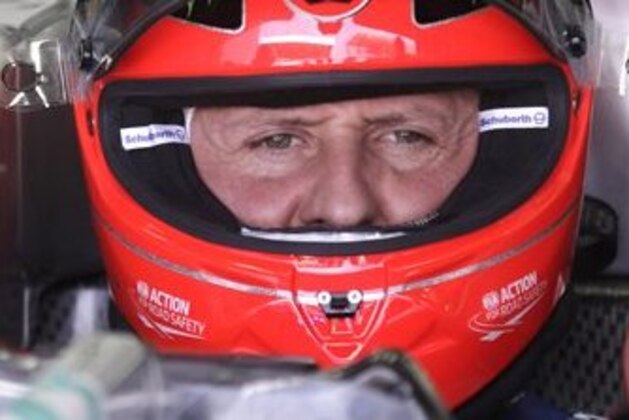 FILE - In this Nov. 23, 2012 file photo, Grand Prix driver Michael Schumacher, of Germany, sits in his car during a free practice at the Interlagos race track in Sao Paulo, Brazil. French investigators have ruled out any criminal wrongdoing in the debilitating ski accident of Formula One great Michael Schumacher, a state prosecutor said Monday, Feb. 17, 2014. Albertville prosecutor Patrick Quincy said