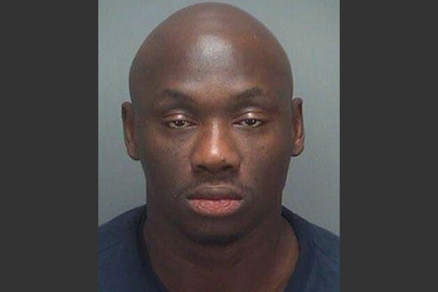 This Saturday, March 1, 2014, Pinellas County Jail booking photograph shows former heavyweight champion boxer Antonio Tarver. Tarver was arrested Saturday, after a tag violation and during the stop it showed an arrest warrant out of Nevada.  Tarver is allegedly in a legal battle with the Wynn Las Vegas casino, and is accused of not paying back a gambling marker. (AP Photo/Pinellas County Jail)