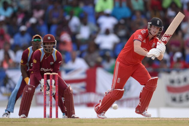 ANTIGUA, ANTIGUA AND BARBUDA - MARCH 02:  Ben Stokes of England bats during the 2nd One Day International between the West Indies and England at Sir Viv Richards Cricket Ground on March 2, 2014 in Antigua, Antigua and Barbuda.  (Photo by Gareth Copley/Getty Images)