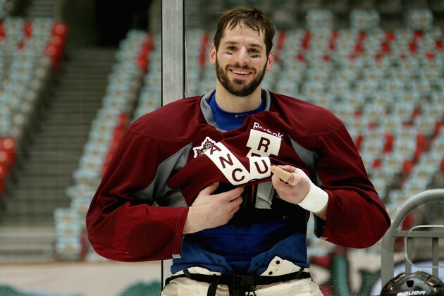 VANCOUVER, BC - MARCH 01:  (EDITORIAL USE ONLY) Ryan Kesler #17 of the Vancouver Canucks smiles during the family skate after practice for the 2014 Tim Hortons NHL Heritage Classic game at BC Place on March 1, 2014 in Vancouver, British Columbia, Canada.  (Photo by Dave Sandford/NHLI via Getty Images)