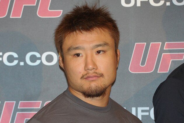 TOKYO, JAPAN - SEPTEMBER 06:  Takanori Gomi attends the UFC press conference at Shinjuku Wald 9 on September 6, 2011 in Tokyo, Japan. The UFC will hold the Japan Tournament on February 26, 2012.  (Photo by Koki Nagahama/Getty Images)