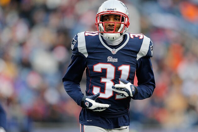 FOXBORO, MA - DECEMBER 8:  Aqib Talib #31 of the New England Patriots looks on during a game with Cleveland Browns at Gillette Stadium on December 8, 2013 in Foxboro, Massachusetts. (Photo by Jim Rogash/Getty Images)