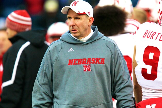 LINCOLN, NE - NOVEMBER 29: Nebraska Cornhuskers head coach Bo Pelini during their game against the Iowa Hawkeyes at Memorial stadium on November 29, 2013 in Lincoln, Nebraska. (Photo by Eric Francis/Getty Images)