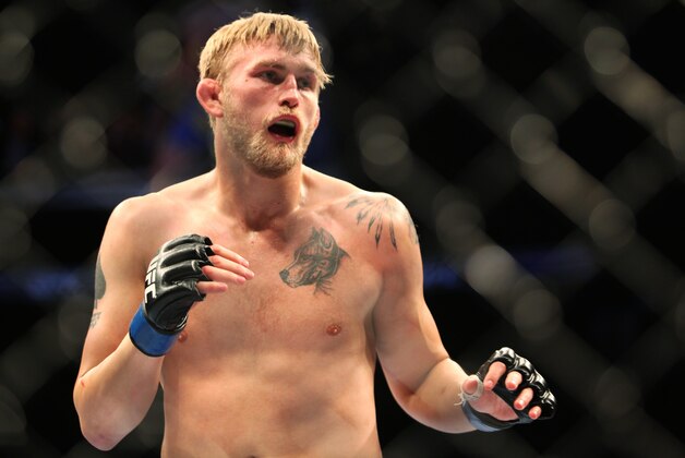 Alexander Gustafsson in action against Mauricio