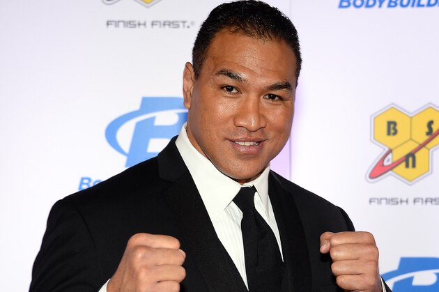 LAS VEGAS, NV - FEBRUARY 07:  Mixed martial artist 'Sugar' Ray Sefo arrives at the sixth annual Fighters Only World Mixed Martial Arts Awards at The Palazzo Las Vegas on February 7, 2014 in Las Vegas, Nevada.  (Photo by Ethan Miller/Getty Images)