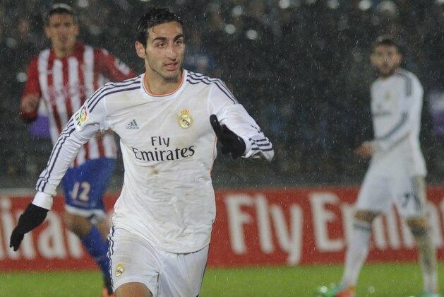MADRID,SPAIN - JANUARY 18: Jose Rodriguez of Real Madrid Castilla in action during the Segunda Division match between Real Madrid Castilla and Sporting de Gijon at Alfredo Di Stefano Stadium on January 18, 2014 in Madrid,Spain. (Photo by Eduardo Dieguez/EuroFootball/Getty Images) MADRID,SPAIN - JANUARY 18: Jose Rodriguez of Real Madrid Castilla in action during the Segunda Division match between Real Madrid Castilla and Sporting de Gijon at Alfredo Di Stefano Stadium on January 18, 2014 in Madrid,Spain. (Photo by Eduardo Dieguez/EuroFootball/Getty Images)