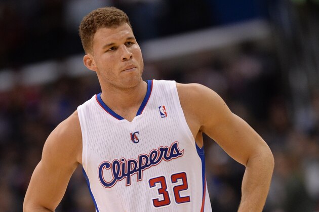 LOS ANGELES, CA - FEBRUARY 18: Blake Griffin #32 of the Los Angeles Clippers during a game against the San Antonio Spurs at STAPLES Center on February 18, 2014 in Los Angeles, California. NOTE TO USER: User expressly acknowledges and agrees that, by downloading and/or using this Photograph, user is consenting to the terms and conditions of the Getty Images License Agreement. Mandatory Copyright Notice: Copyright 2014 NBAE (Photo by Noah Graham/NBAE via Getty Images)