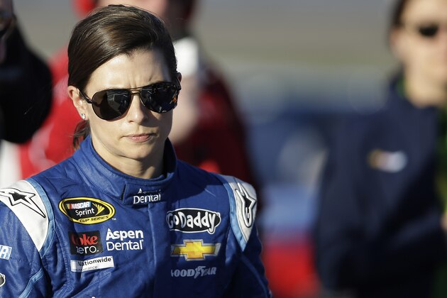 Danica Patrick walks down pit row following qualifying for Sunday's NASCAR Sprint Cup Series auto race, Friday, March 7, 2014, in Las Vegas. (AP Photo/Isaac Brekken) Danica Patrick walks down pit row following qualifying for Sunday's NASCAR Sprint Cup Series auto race, Friday, March 7, 2014, in Las Vegas. (AP Photo/Isaac Brekken)