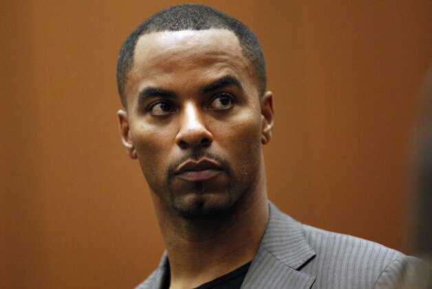LOS ANGELES, CA FEBRUARY 20: Former NFL safety Darren Sharper pleads not guilty to charges of allegedly drugging and raping a pair of women he met at a West Hollywood nightclub, in a Los Angeles Superior courtroom February 20, 2014 in Los Angeles, California. Sharper's bail has been increased from $200,000 to $1 million. (Photo by Bob Chamberlin-Pool/Getty Images) LOS ANGELES, CA FEBRUARY 20: Former NFL safety Darren Sharper pleads not guilty to charges of allegedly drugging and raping a pair of women he met at a West Hollywood nightclub, in a Los Angeles Superior courtroom February 20, 2014 in Los Angeles, California. Sharper's bail has been increased from $200,000 to $1 million. (Photo by Bob Chamberlin-Pool/Getty Images)