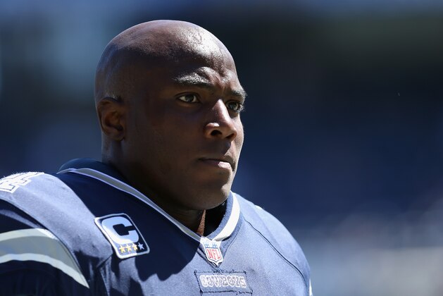 SAN DIEGO, CA - SEPTEMBER 29:  Defensive end DeMarcus Ware #94 of the Dallas Cowboys looks on prior to the start of the game against the San Diego Chargers at Qualcomm Stadium on September 29, 2013 in San Diego, California.  (Photo by Jeff Gross/Getty Images)
