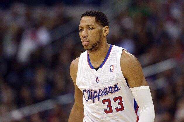 Mar 8, 2014; Los Angeles, CA, USA; Los Angeles Clippers forward Danny Granger (33) walks back down the court against the Atlanta Hawks during the third quarter at Staples Center. The Los Angeles Clippers defeated the Atlanta Hawks 109-108. Mandatory Credit: Kelvin Kuo-USA TODAY Sports