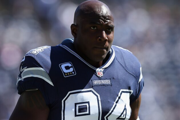SAN DIEGO, CA - SEPTEMBER 29: Defensive end DeMarcus Ware #94 of the Dallas Cowboys looks on prior to the start of the game against the San Diego Chargers at Qualcomm Stadium on September 29, 2013 in San Diego, California. (Photo by Jeff Gross/Getty Images) SAN DIEGO, CA - SEPTEMBER 29: Defensive end DeMarcus Ware #94 of the Dallas Cowboys looks on prior to the start of the game against the San Diego Chargers at Qualcomm Stadium on September 29, 2013 in San Diego, California. (Photo by Jeff Gross/Getty Images)