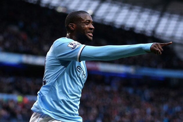 MANCHESTER, ENGLAND - FEBRUARY 22: Yaya Toure of Manchester City celebrates scoring the opening goal during the Barclays Premier League match between Manchester City and Stoke City at the Etihad Stadium on February 22, 2014 in Manchester, England. (Photo by Clive Brunskill/Getty Images) MANCHESTER, ENGLAND - FEBRUARY 22: Yaya Toure of Manchester City celebrates scoring the opening goal during the Barclays Premier League match between Manchester City and Stoke City at the Etihad Stadium on February 22, 2014 in Manchester, England. (Photo by Clive Brunskill/Getty Images)