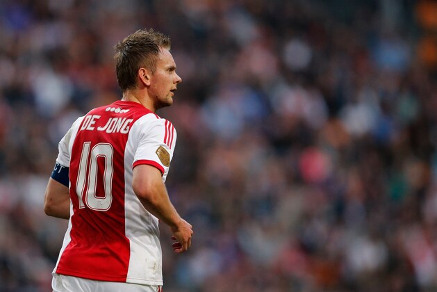 AMSTERDAM, NETHERLANDS - MARCH 09:  Siem De Jong of Ajax in action during the Eredivisie match between Ajax Amsterdam and SC Cambuur Leeuwarden at Amsterdam Arena on March 9, 2014 in Amsterdam, Netherlands.  (Photo by Dean Mouhtaropoulos/Getty Images)