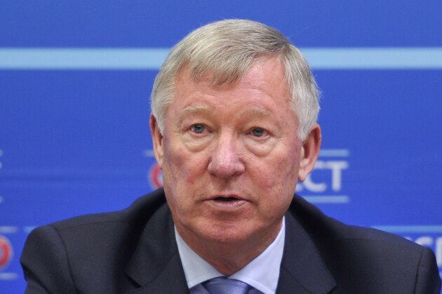 NYON, SWITZERLAND - JANUARY 24:  Sir Alex Ferguson speaks during a press conference as he is appointed UEFA Coaching Ambassador at the UEFA headquarters, The House of European Football, on January 24, 2014 in Geneva, Switzerland.  (Photo by Harold Cunningham/Getty Images)