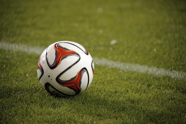 Mar 15, 2014; Houston, TX, USA; MLS soccer ball rests on the grass during the second half of the game between the Houston Dynamo and the Montreal Impact at BBVA Compass Stadium. Mandatory Credit: Andrew Richardson-USA TODAY Sports