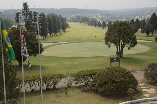A view of the golf course at the Paradise Golf