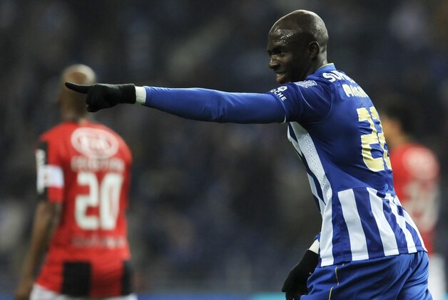 FC Porto's Eliaquim Mangala, from France, celebrates after scoring the opening goal against Olhanense in a Portuguese League soccer match at the Dragao Stadium in Porto, Portugal, Friday, Dec. 20, 2013. (AP Photo/Paulo Duarte) FC Porto's Eliaquim Mangala, from France, celebrates after scoring the opening goal against Olhanense in a Portuguese League soccer match at the Dragao Stadium in Porto, Portugal, Friday, Dec. 20, 2013. (AP Photo/Paulo Duarte)