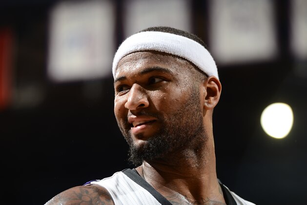 SACRAMENTO, CA - MARCH 18: DeMarcus Cousins #15 of the Sacramento Kings reacts after the play against the Washington Wizards at Sleep Train Arena on March 18, 2014 in Sacramento, California. NOTE TO USER: User expressly acknowledges and agrees that, by downloading and or using this photograph, User is consenting to the terms and conditions of the Getty Images Agreement. Mandatory Copyright Notice: Copyright 2014 NBAE (Photo by Garrett Ellwood/NBAE via Getty Images) SACRAMENTO, CA - MARCH 18: DeMarcus Cousins #15 of the Sacramento Kings reacts after the play against the Washington Wizards at Sleep Train Arena on March 18, 2014 in Sacramento, California. NOTE TO USER: User expressly acknowledges and agrees that, by downloading and or using this photograph, User is consenting to the terms and conditions of the Getty Images Agreement. Mandatory Copyright Notice: Copyright 2014 NBAE (Photo by Garrett Ellwood/NBAE via Getty Images)