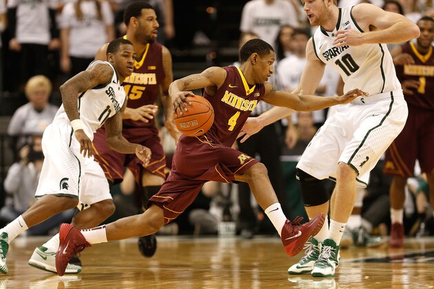 EAST LANSING, MI - JANUARY 11:  Deandre Mathieu