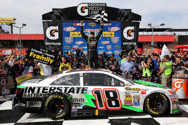 FONTANA, CA - MARCH 23:  Kyle Busch, driver of the