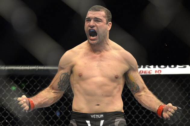 BRISBANE, AUSTRALIA - DECEMBER 07: Shogun Rua of Brazil celebrates a knock out victory during the UFC Brisbane bout against James Te Huna at the Brisbane Entertainment Centre on December 7, 2013 in Brisbane, Australia. (Photo by Bradley Kanaris/Getty Images) BRISBANE, AUSTRALIA - DECEMBER 07: Shogun Rua of Brazil celebrates a knock out victory during the UFC Brisbane bout against James Te Huna at the Brisbane Entertainment Centre on December 7, 2013 in Brisbane, Australia. (Photo by Bradley Kanaris/Getty Images)
