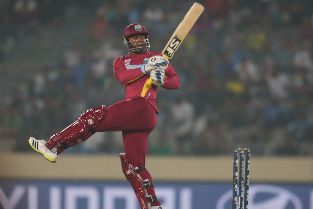 DHAKA, BANGLADESH - MARCH 23:  Dwayne Smith of the West Indies bats during the ICC World Twenty20 Bangladesh 2014 match between the West Indies and India at Sher-e-Bangla Mirpur Stadium on March 23, 2014 in Dhaka, Bangladesh.  (Photo by Scott Barbour/Getty Images)