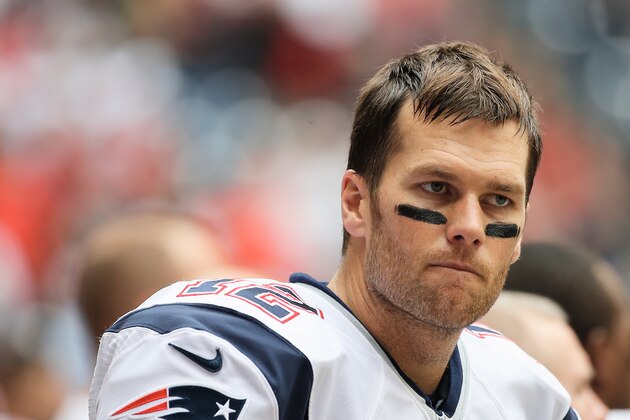 HOUSTON, TX - DECEMBER 01: Tom Brady #12 of the New England Patriots waits near the bench during the first half of the game against the Houston Texans at Reliant Stadium on December 1, 2013 in Houston, Texas. (Photo by Scott Halleran/Getty Images) HOUSTON, TX - DECEMBER 01: Tom Brady #12 of the New England Patriots waits near the bench during the first half of the game against the Houston Texans at Reliant Stadium on December 1, 2013 in Houston, Texas. (Photo by Scott Halleran/Getty Images)