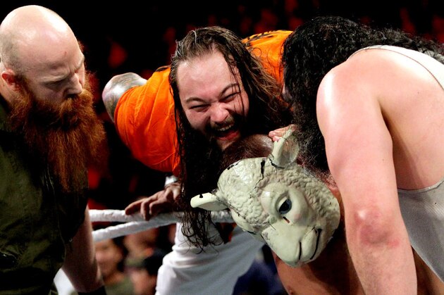 The Wyatt Family and John Cena The Wyatt Family and John Cena