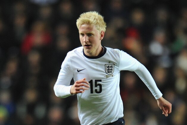 MILTON KEYNES, ENGLAND - NOVEMBER 14:  Will Hughes in action during the 2015 UEFA European Under 21 Championships Qualifier Group 1 match between England and Finland at StadiumMK on November 14, 2013 in Milton Keynes, England.  (Photo by Shaun Botterill/Getty Images)