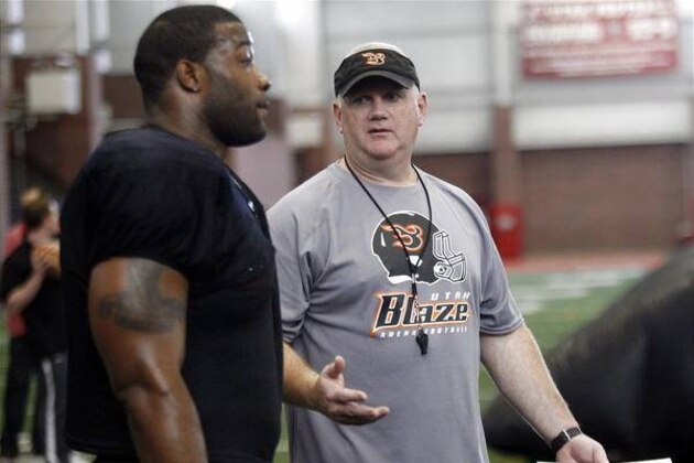 Ron James was hired by Pittsburgh Mar. 21 after going 30-33 with the AFL's Utah Blaze from 2010-13.