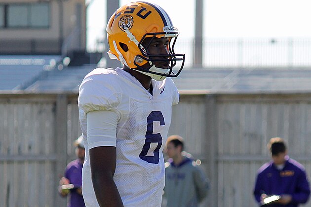 LSU QB Brandon Harris