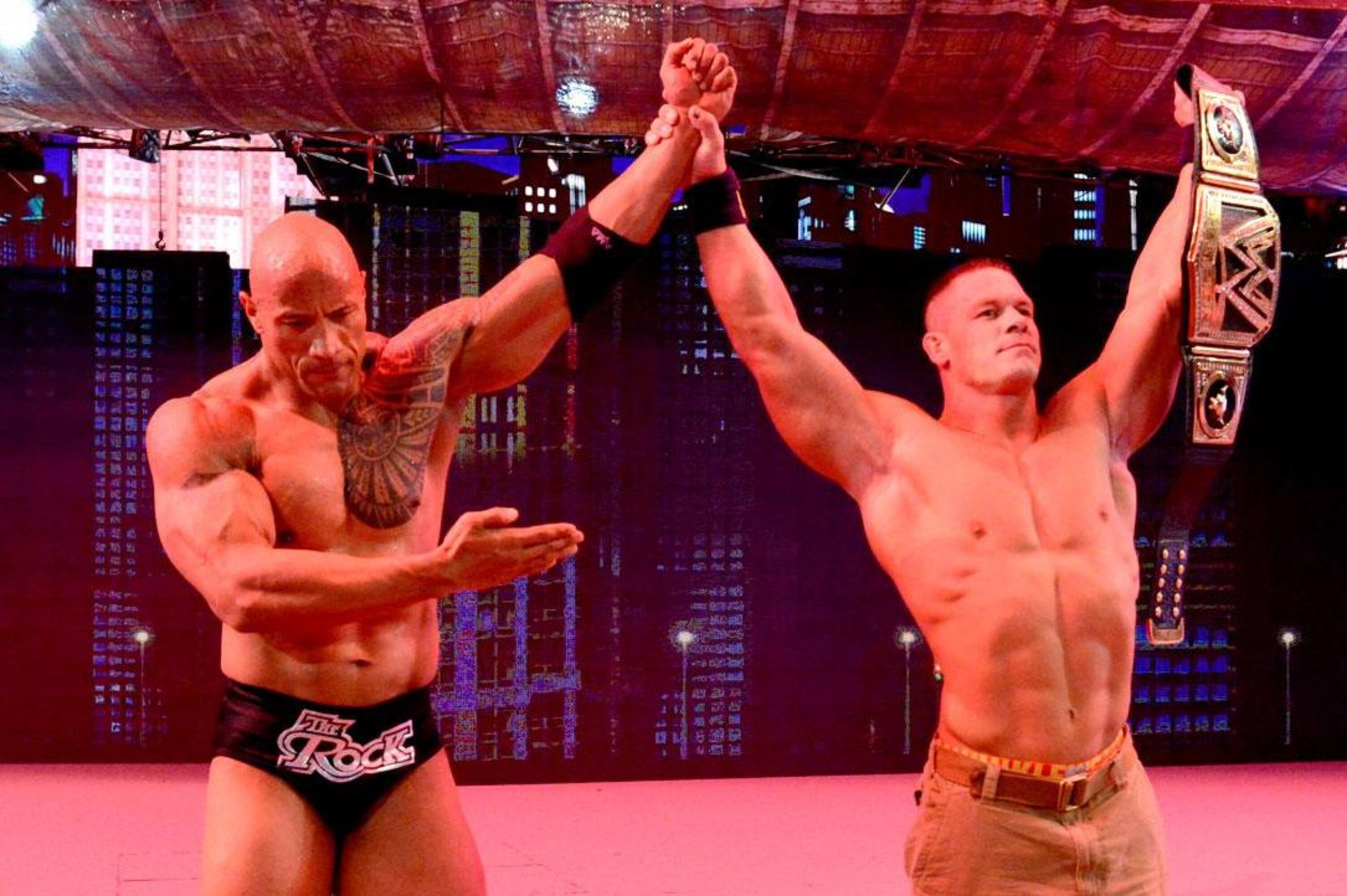 WWE Classic of the Week: John Cena vs. the Rock, WrestleMania 29, image size:3006x2000