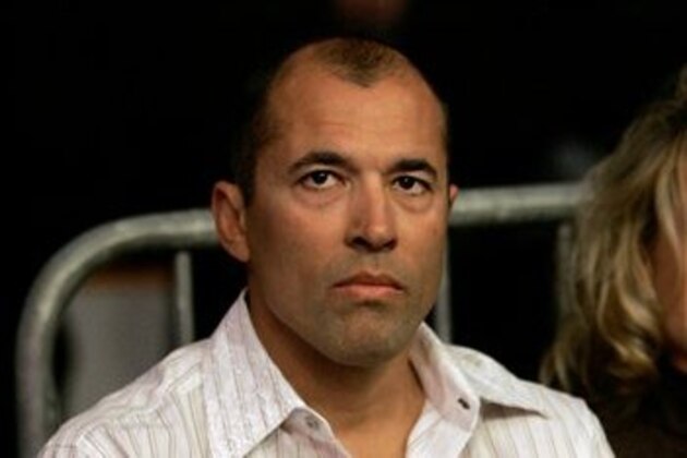 Royce Gracie at a Strikeforce mixed martial arts event on Saturday, April 11, 2009, in San Jose, Calif. (AP Photo/Jeff Chiu)