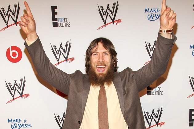 WWE Superstar Bryan Danielson (AKA Daniel Bryan) arrives at the Superstars of Hope honors Make A Wish Foundation event at The Beverly Hills Hotel on Thursday, August 15, 2013 in Beverly Hills, Calif. (Photo by Paul A. Hebert/Invision/AP)