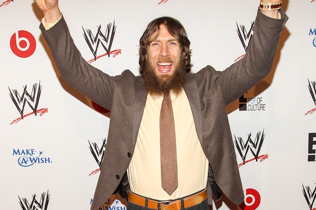 WWE Superstar Bryan Danielson (AKA Daniel Bryan) arrives at the Superstars of Hope honors Make A Wish Foundation event at The Beverly Hills Hotel on Thursday, August 15, 2013 in Beverly Hills, Calif. (Photo by Paul A. Hebert/Invision/AP) WWE Superstar Bryan Danielson (AKA Daniel Bryan) arrives at the Superstars of Hope honors Make A Wish Foundation event at The Beverly Hills Hotel on Thursday, August 15, 2013 in Beverly Hills, Calif. (Photo by Paul A. Hebert/Invision/AP)