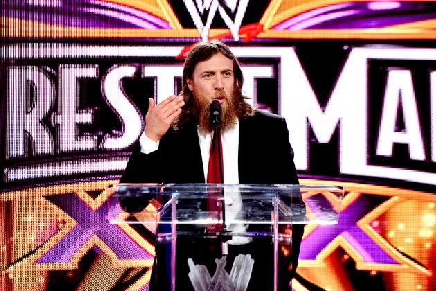 Daniel Bryan at the WrestleMania 30 press conference.