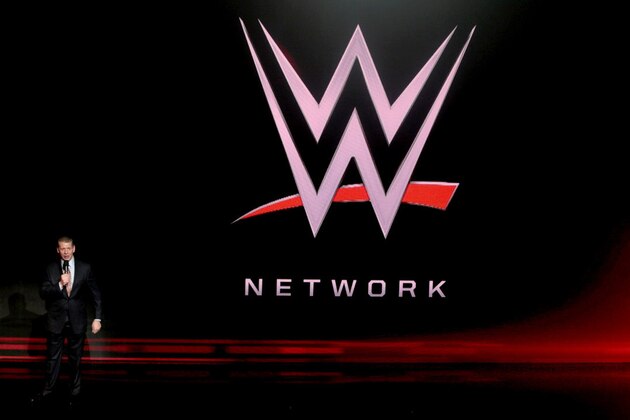 Vince McMahon unveils WWE Network.