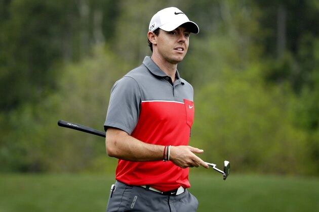 HUMBLE, TX - APRIL 03:  Rory McIlroy of Northern Ireland walks up to the tee box on the sixth hole during round one of the Shell Houston Open at the Golf Club of Houston on April 3, 2014 in Humble, Texas.  (Photo by Scott Halleran/Getty Images)