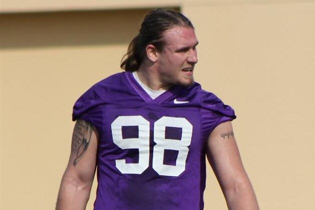 LSU defensive end Jordan Allen announced earlier this week he will transfer. LSU defensive end Jordan Allen announced earlier this week he will transfer.