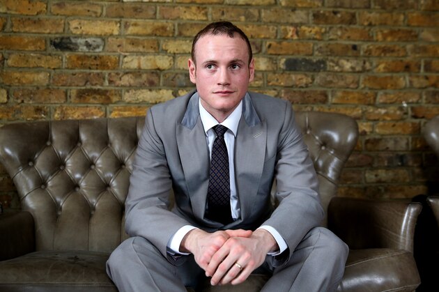 LONDON, ENGLAND - APRIL 03:  Super Middleweight boxer George Groves attends an SJA lunch on April 3, 2014 in London, England.  (Photo by Scott Heavey/Getty Images)