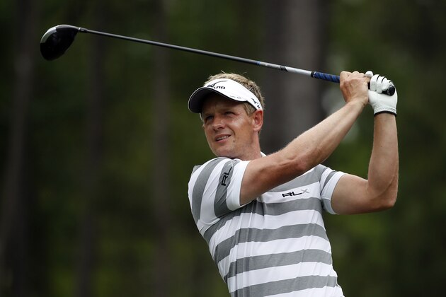 HUMBLE, TX - APRIL 03:  Luke Donald of England watches his tee shot on the sixth hole during round one of the Shell Houston Open at the Golf Club of Houston on April 3, 2014 in Humble, Texas.  (Photo by Scott Halleran/Getty Images)