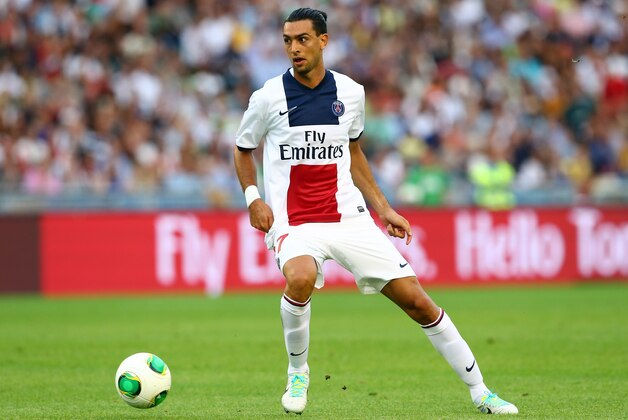 GOTHENBURG, SWEDEN - JULY 27:  Javier Pastore of PSG runs with the ball during the pre season friendly match between Real Madrid and Paris Saint-Germain at Ullevi on July 27, 2013 in Gothenburg, Sweden.  (Photo by Martin Rose/Getty Images)
