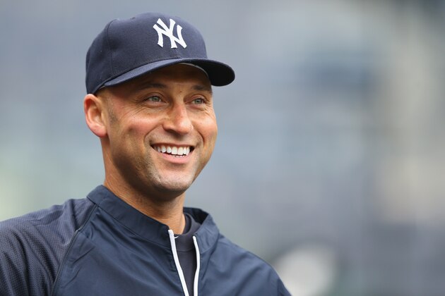 NEW YORK, NY - APRIL 07: Derek Jeter #2 of the New York Yankees participates during batting practice before the game against the Baltimore Orioles on April 7, 2014 at Yankee Stadium in the Bronx borough of New York City. (Photo by Al Bello/Getty Images) NEW YORK, NY - APRIL 07: Derek Jeter #2 of the New York Yankees participates during batting practice before the game against the Baltimore Orioles on April 7, 2014 at Yankee Stadium in the Bronx borough of New York City. (Photo by Al Bello/Getty Images)