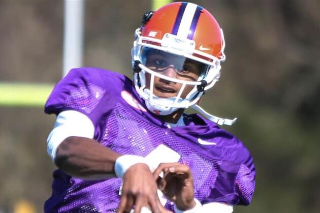 Freshman quarterback Deshaun Watson will miss Saturday's spring game
