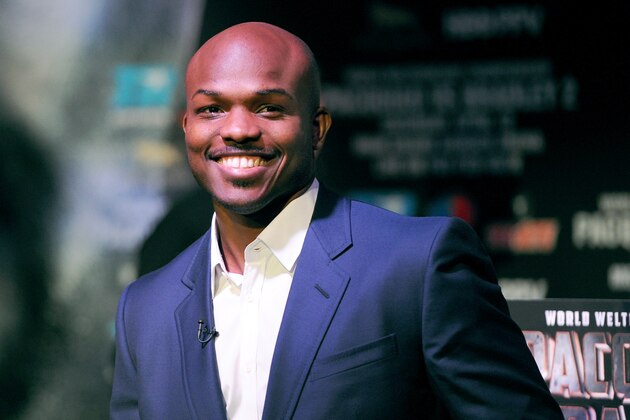 NEW YORK, NY - FEBRUARY 06: Timothy Bradley looks on during the press conference to promote his upcoming WBO welterweight championship rematch fight against Manny Pacquiao at New World Stages on February 6, 2014 in New York City. (Photo by Maddie Meyer/Getty Images) NEW YORK, NY - FEBRUARY 06: Timothy Bradley looks on during the press conference to promote his upcoming WBO welterweight championship rematch fight against Manny Pacquiao at New World Stages on February 6, 2014 in New York City. (Photo by Maddie Meyer/Getty Images)
