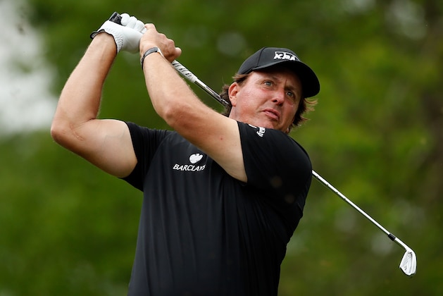 HUMBLE, TX - APRIL 03: Phil Mickelson of the United States watches his tee shot on the ninth hole during round one of the Shell Houston Open at the Golf Club of Houston on April 3, 2014 in Humble, Texas. (Photo by Scott Halleran/Getty Images) HUMBLE, TX - APRIL 03: Phil Mickelson of the United States watches his tee shot on the ninth hole during round one of the Shell Houston Open at the Golf Club of Houston on April 3, 2014 in Humble, Texas. (Photo by Scott Halleran/Getty Images)