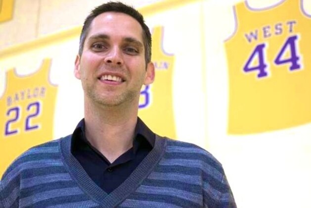 Ryan West was brought up on the Lakers by his father, Jerry.