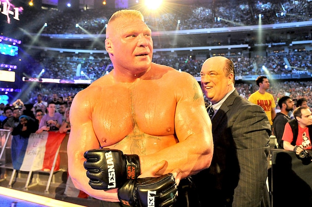 Brock Lesnar and Paul Heyman